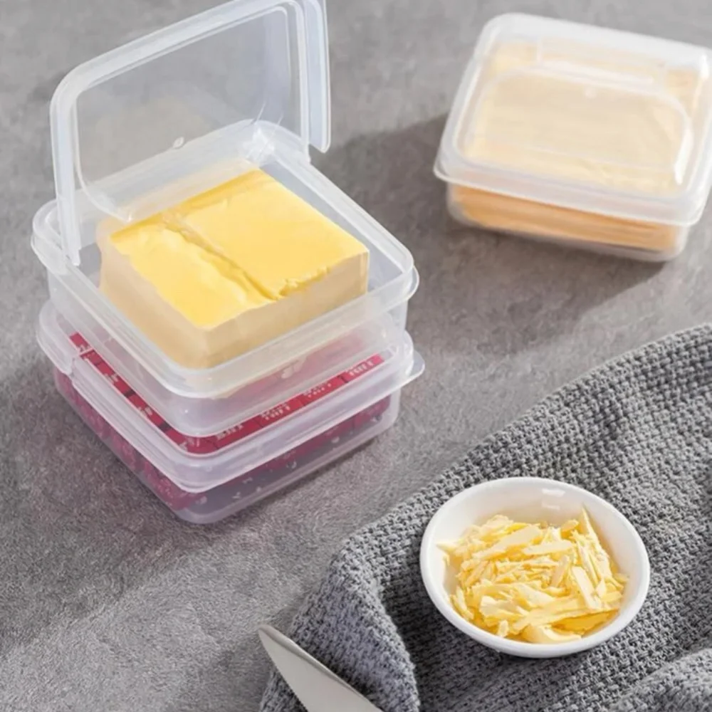 clear storage box •stackable •lid